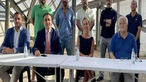Miembros de la comisi&oacute;n de seguimiento de la rehabilitaci&oacute;n del patrimonio (CEDIDA)