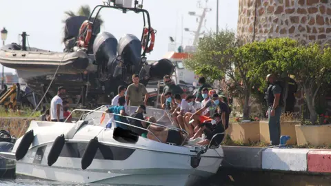 barco migrantes