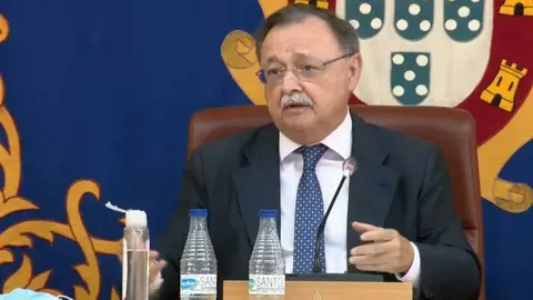 Vivas, durante su intervenci&oacute;n ante el pleno de la Asamblea (CEDIDA)