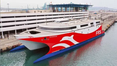 El fast ferri de FRS "Levante Jet" (CEDIDA)