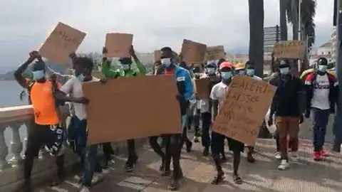 subsaharianos migrantes