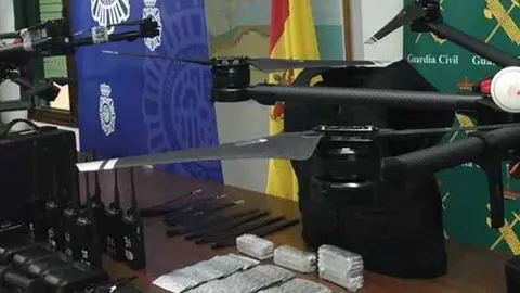 dron guardia civil