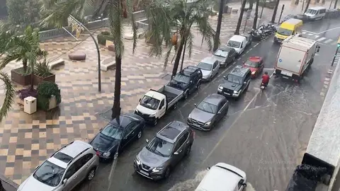 Imagen del Paseo de La Marina tomada ayer (C.A.)