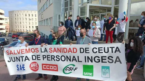 junta personal INGESA Recinto concentraci&oacute;n