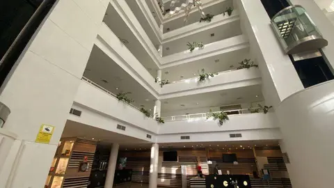 Interior del hotel Puerta de &Aacute;frica