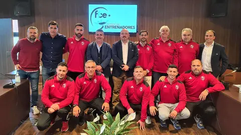 David Guti&eacute;rrez, presidente del comit&eacute; nacional de entrenadores visita la FFCE