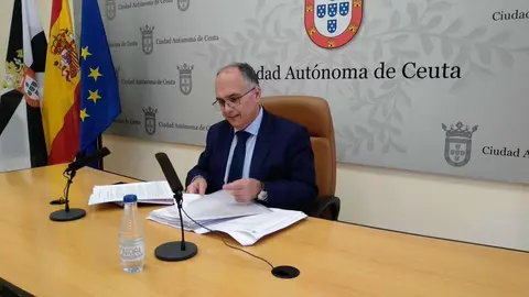 Alberto Gait&aacute;n, en Consejo de Gobierno