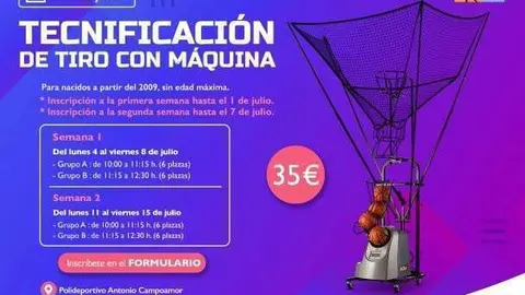 Tecnificaci&oacute;n con maquina