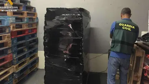 Intervenci&oacute;n llevada a cabo en el puerto de Ceuta por la Guardia Civil.&nbsp;&nbsp;