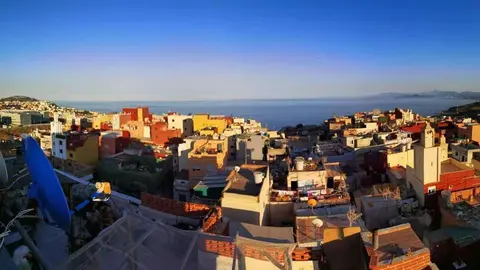 Zona del Zoco de la barriada del Pr&iacute;ncipe donde se ha producido un nuevo tiroteo a &uacute;ltima hora de esta tarde