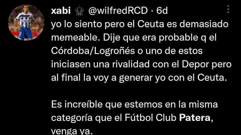 Captura de Twitter