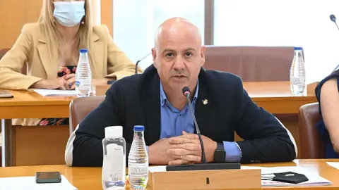 Juan Guti&eacute;rrez, portavoz del grupo socialista en sesi&oacute;n plenaria