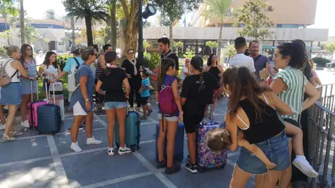 Participantes del campamento Miguel de Luque