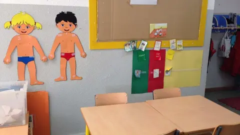 zona de hablar aula TEA  Las gaviotas Jos&eacute; Ortega y Gasset