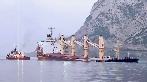 Granelero en Gibraltar