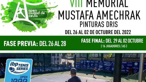 Cartel Vlll Memorial Mustafa Amechrak