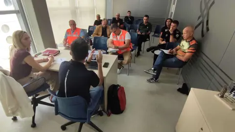 reuni&oacute;n de coordinaci&oacute;n y seguridad de la Copa de Europa de Triatl&oacute;n