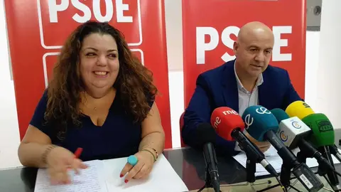 Juan Guti&eacute;rrez y Cristina P&eacute;rez, PSOE Ceuta
