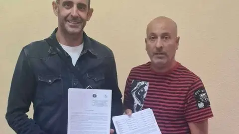 Francisco Javier Bravo (SUP) y Rachid Sbihi (AUGC)