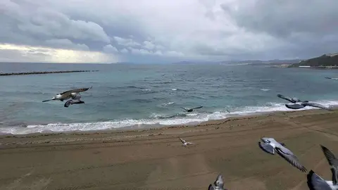 Temporal en la bah&iacute;a sur (C.A.)