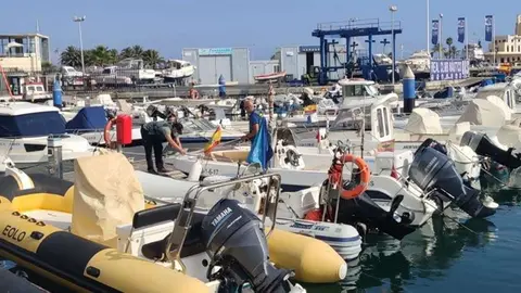 Embarcaciones atracadas en el puerto deportivo de Ceuta (C.A./ARCHIVO)