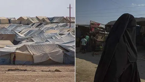 Campo de refugiados en Al-Hol, en Siria (WIKIMEDIA COMMONS/DOMINIO P&Uacute;BLICO)