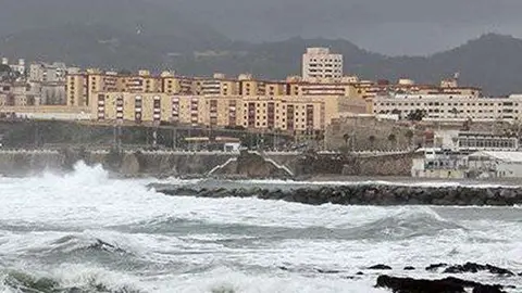Estampa invernal de Ceuta (C.A./ARCHIVO) TEMPORAL
