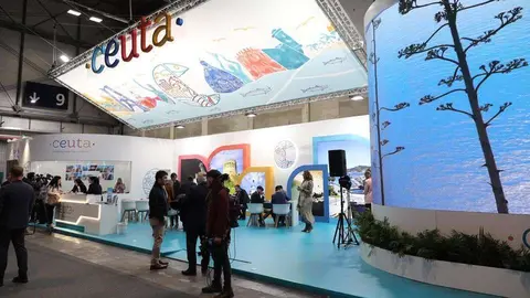 Expositor de Ceuta en FITUR 2023 (CEDIDA)