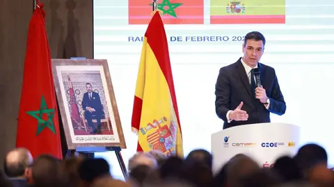 Foro Econ&oacute;mico Marruecos-Espa&ntilde;a  Jefes de Gobierno, Pedro S&aacute;nchez,  Reuni&oacute;n de Alto Nivel
