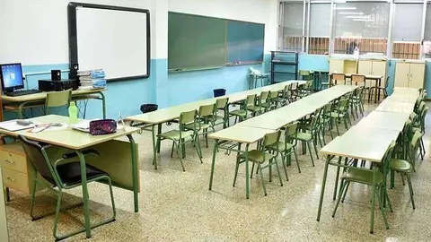 Aula del colegio Ortega y Gasset (C.A./ARCHIVO)