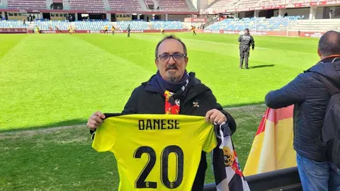 C&eacute;sar Gonz&aacute;lez, aficionado de la AD Ceuta