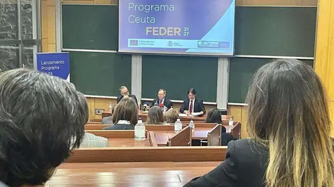 Presentaci&oacute;n del programa de inversiones del Fondo Europeo de Desarrollo Regional (FEDER)