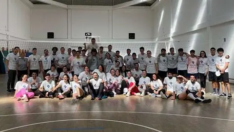 Participantes en el torneo deportivo organizado por Ciencias de la Salud (CEDIDA)