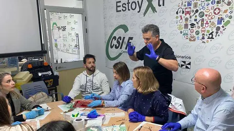 Formaci&oacute;n sanitaria de CSIF