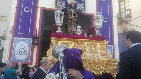 El Medinaceli sale de su Casa de Hermandad (C.A.)