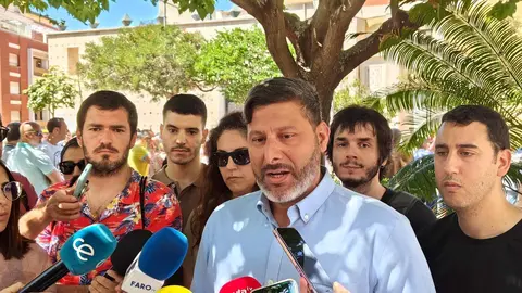 Mohamed Mustafa, Ceuta Ya! en la manifestaci&oacute;n del Primero de Mayo