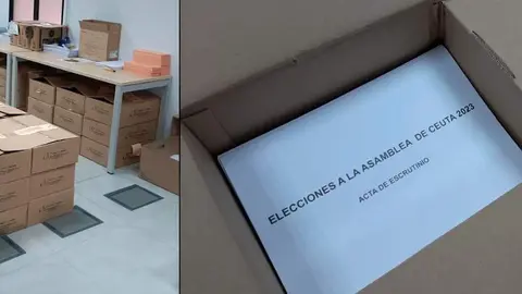 material de votaci&oacute;n elecciones voto papeleta