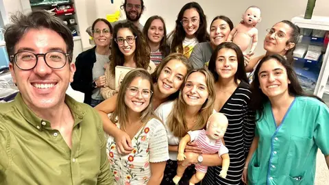 curso de RCP neonatal