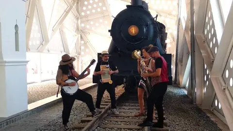 Charanga Jazz, en la Estaci&oacute;n de Ferrocarril (C.A.)
