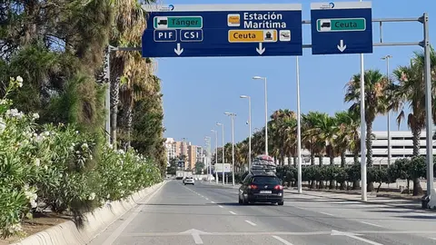 Acceso a la estaci&oacute;n mar&iacute;tima de Algeciras (APBA)