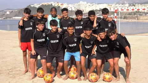 Los Infantiles, listos para afrontar el Campeonato de Espa&ntilde;a de Selecciones de F&uacute;tbol Playa