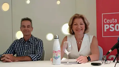 Miguel Se&ntilde;or y Blanca G&oacute;mez, candidatos del PSOE de Ceuta al Senado