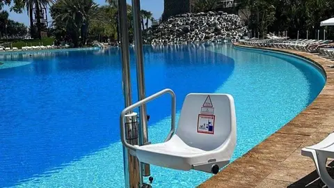 silla hidr&aacute;ulica del parque mar&iacute;timo