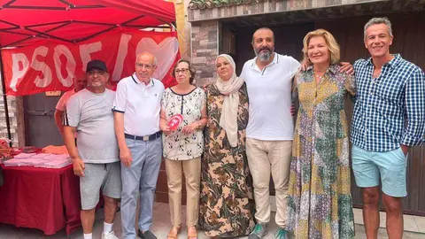 Los candidatos del PSOE, esta ma&ntilde;ana en El Pr&iacute;ncipe (C.A.)