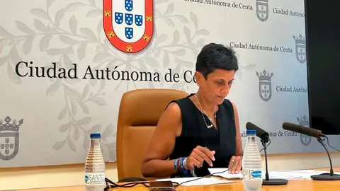 La consejera Kissy Chandiramani, durante la rueda de prensa ofrecida este jueves (C.A.)