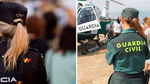 polic&iacute;a nacional guardai civil