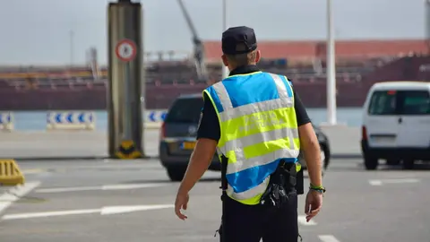 Fase Retorno de la Operaci&oacute;n Paso del Estrecho OPE Puerto Polic&iacute;a Portuaria