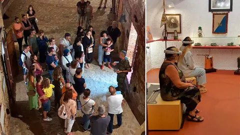 Visitantes, en el Museo (CEDIDA)