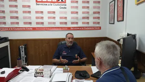 Abdelatif Mohamed Almougha, presidente del Comit&eacute; de Empresa de Obimace