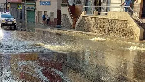 Aver&iacute;a en una tuber&iacute;a de abastecimiento en Had&uacute;